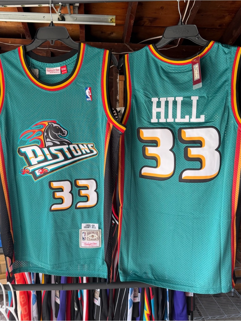 Grant Hill jerseys